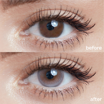 Soda Bubble blue color contacts