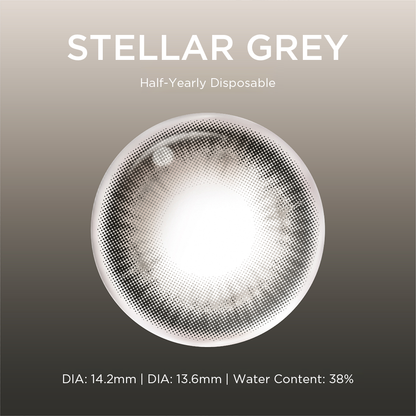Stellar Gray grey color contacts