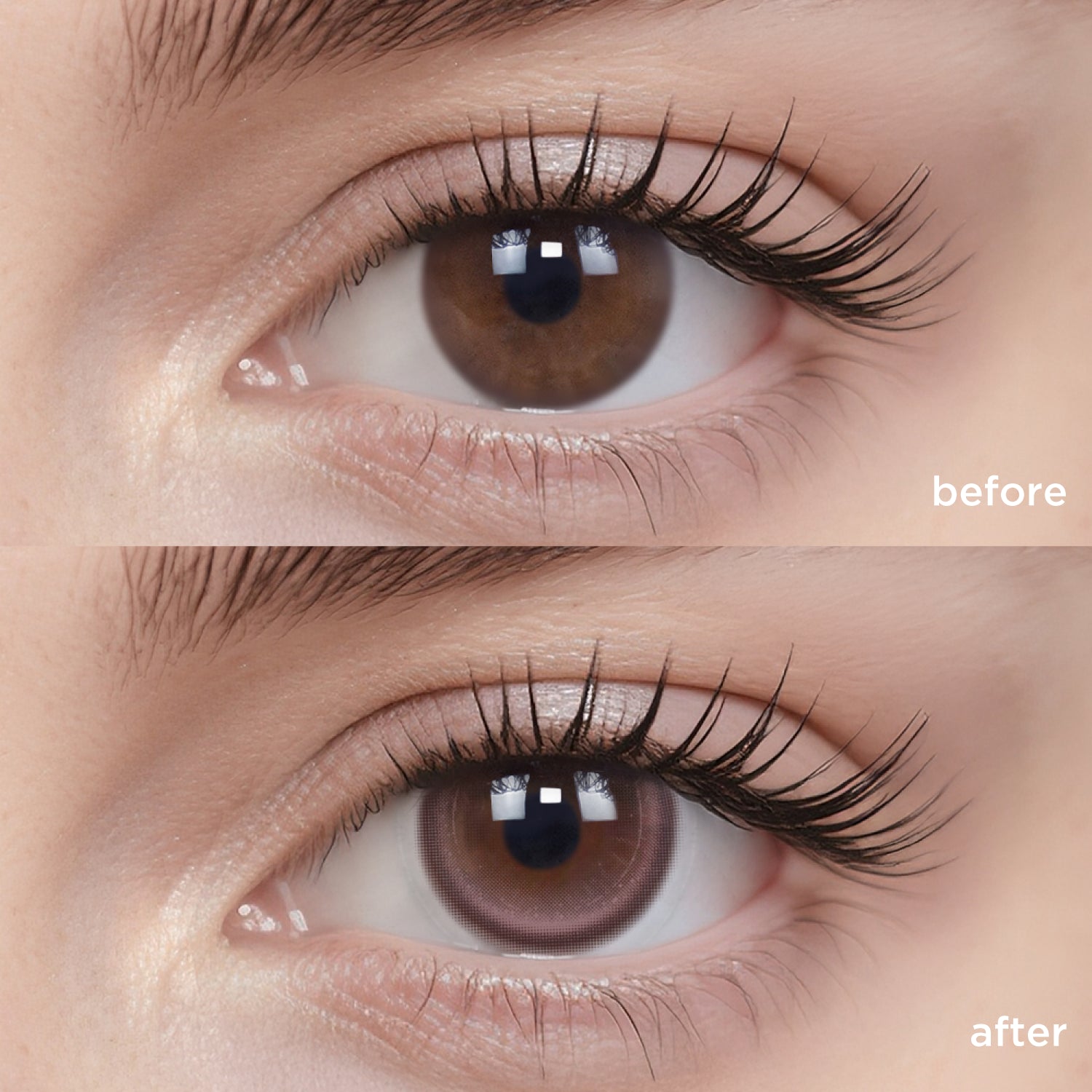 Strawberry Souffle pink color contacts
