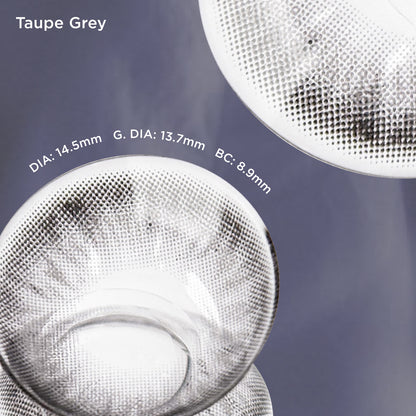 Taupe Gray grey color contacts