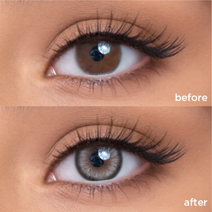 Taupe Gray grey color contacts