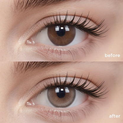 Tea Brown brown color contacts