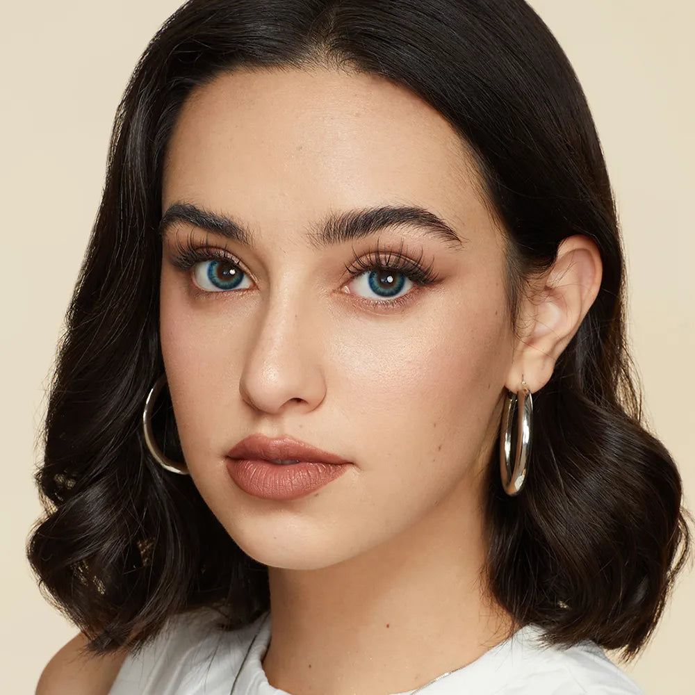 Turquoise Blue blue color contacts