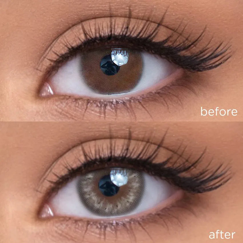 Twilight Gray grey color contacts