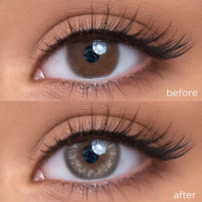 Twilight Gray grey color contacts