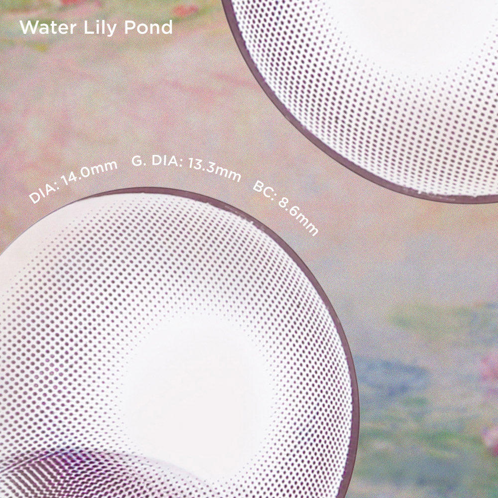 Water Lily Pond purple color contacts