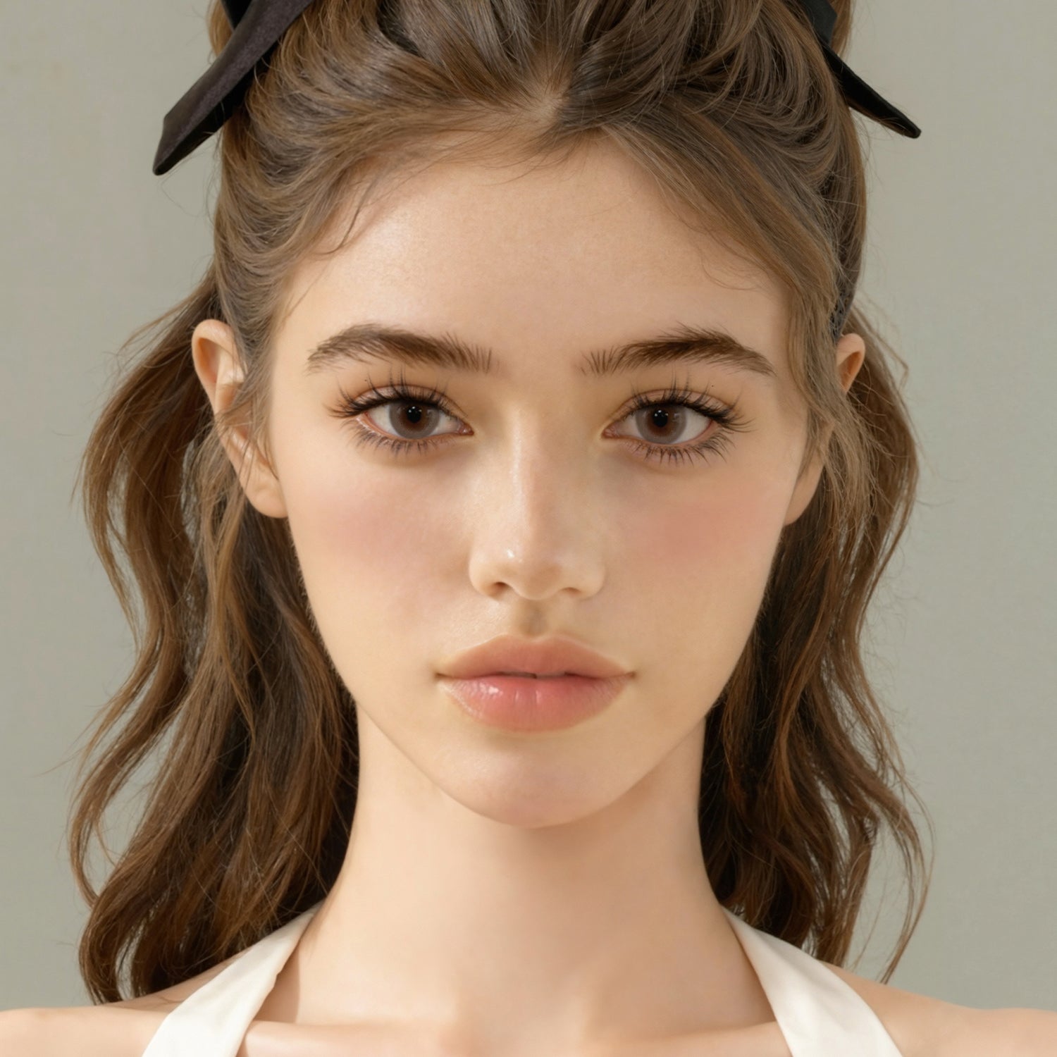 Whisper Beige brown color contacts