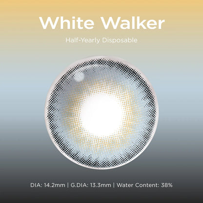 White Walker blue color contacts