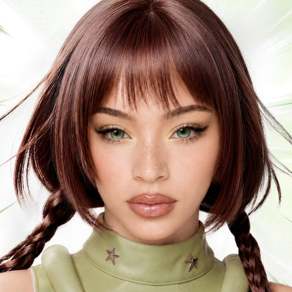 GlowyLock™ Luminous Green cosplay color contacts