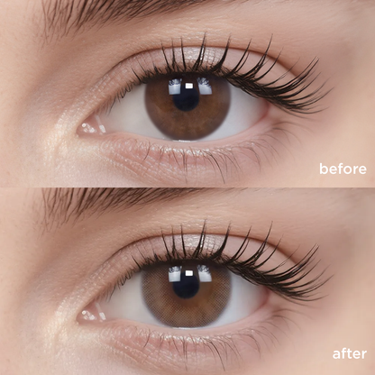 Pinewood Cabin brown color contacts