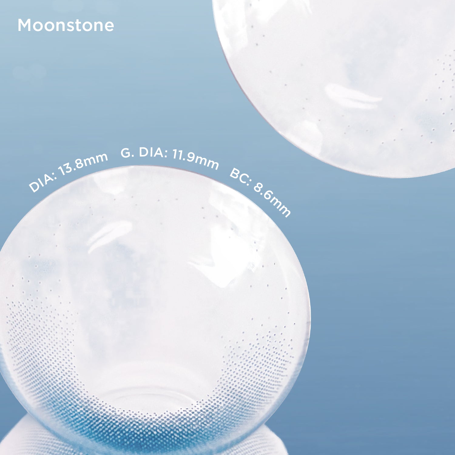GlowyLock™ Moonstone Axis-Lock color contacts