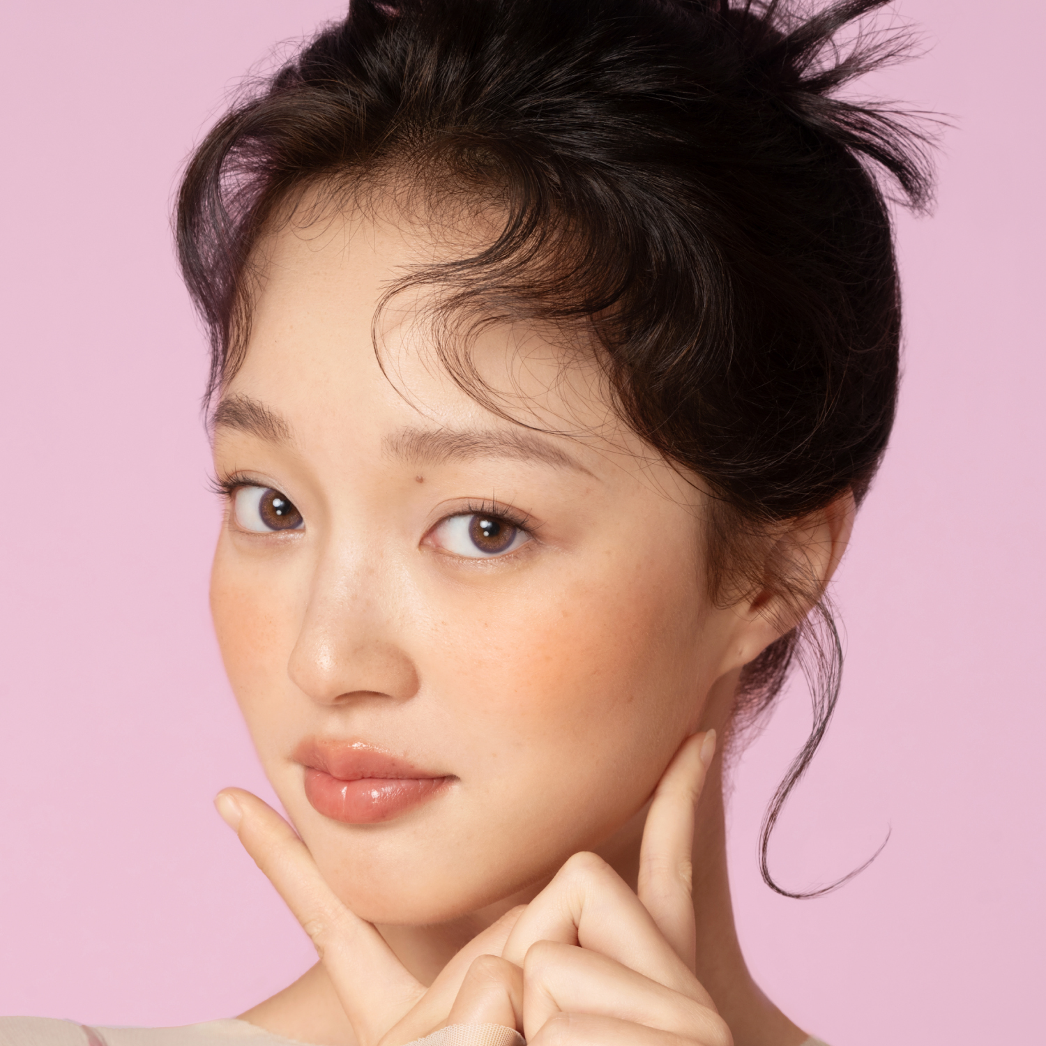 Tipsy Fig purple color contacts