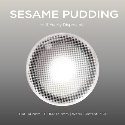 GlowyLock™ Sesame Pudding Axis-Lock color contacts