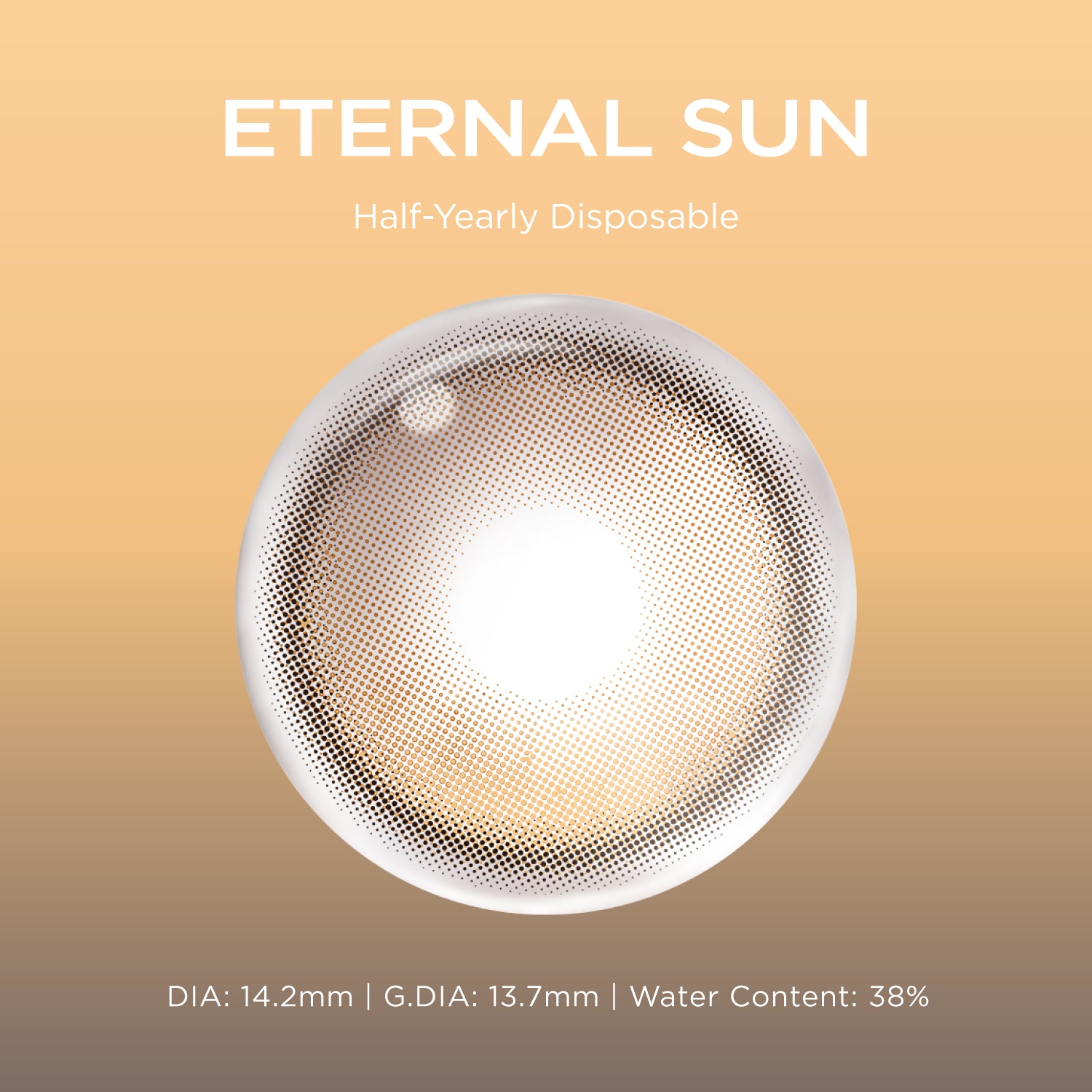 GlowyLock™ Eternal Sun Axis-Lock color contacts