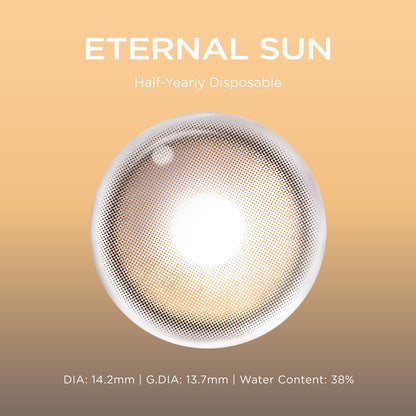 GlowyLock™ Eternal Sun Axis-Lock color contacts